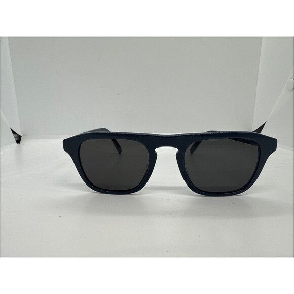 Warby Parker Nemsey W394 52 22-145 Blue Frame Polarized Sunglasses - Picture 2 of 6